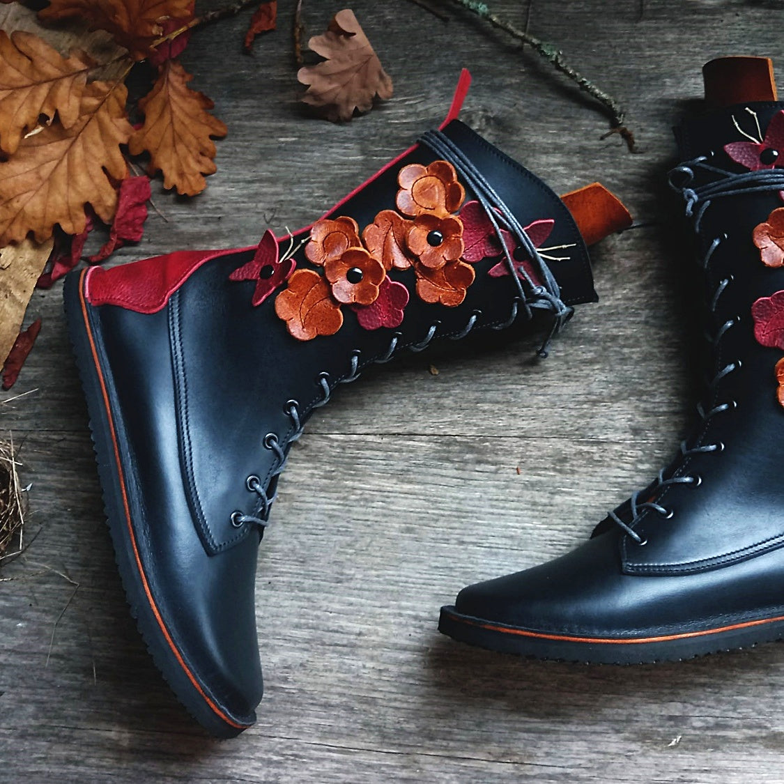 Flutterby | Handmade Woodland Boots