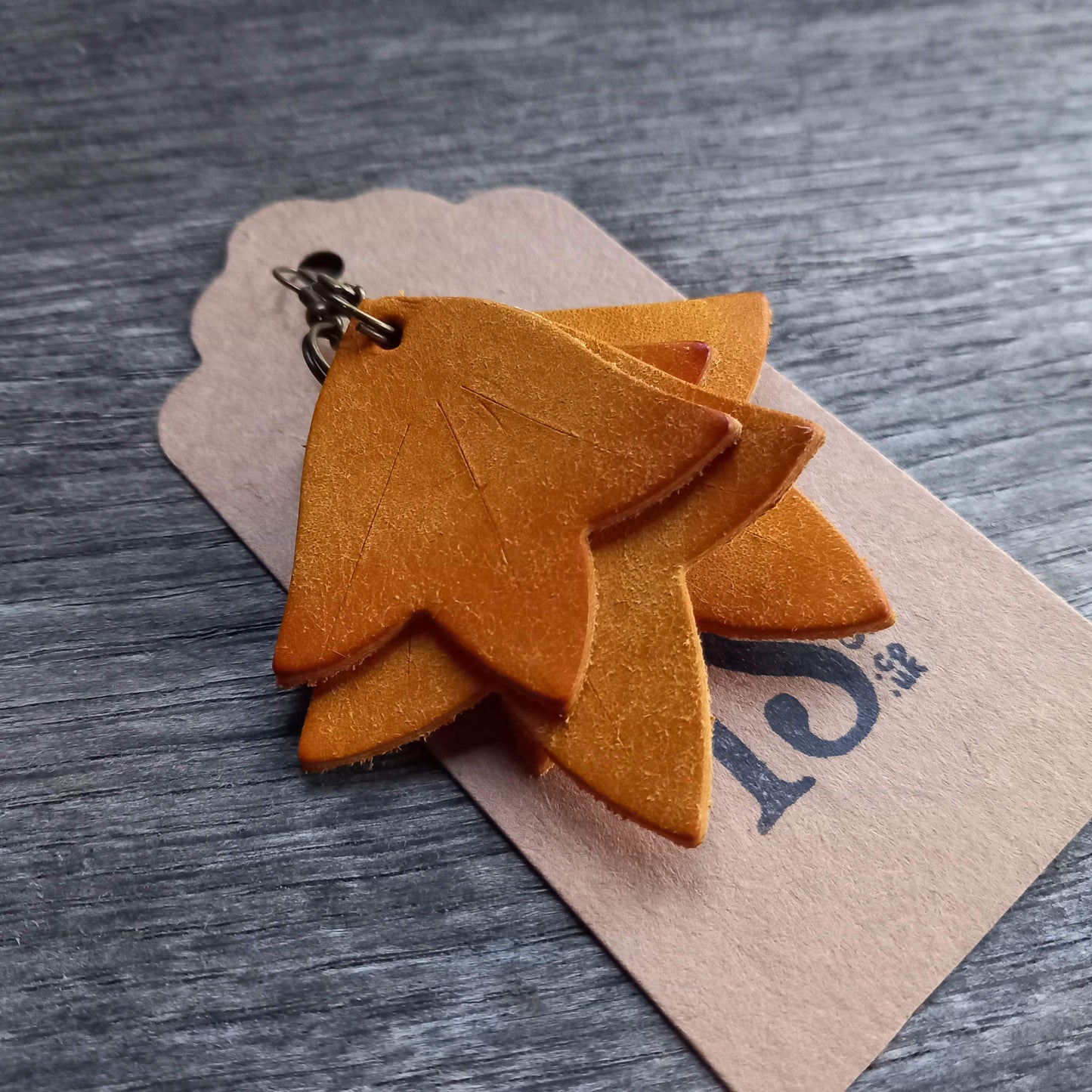 IVY LEAF Earrings. View Stock.