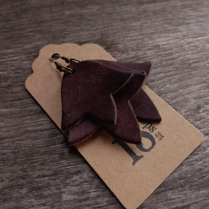 IVY LEAF Earrings. View Stock.