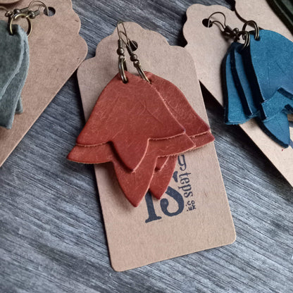 IVY LEAF Earrings. View Stock.