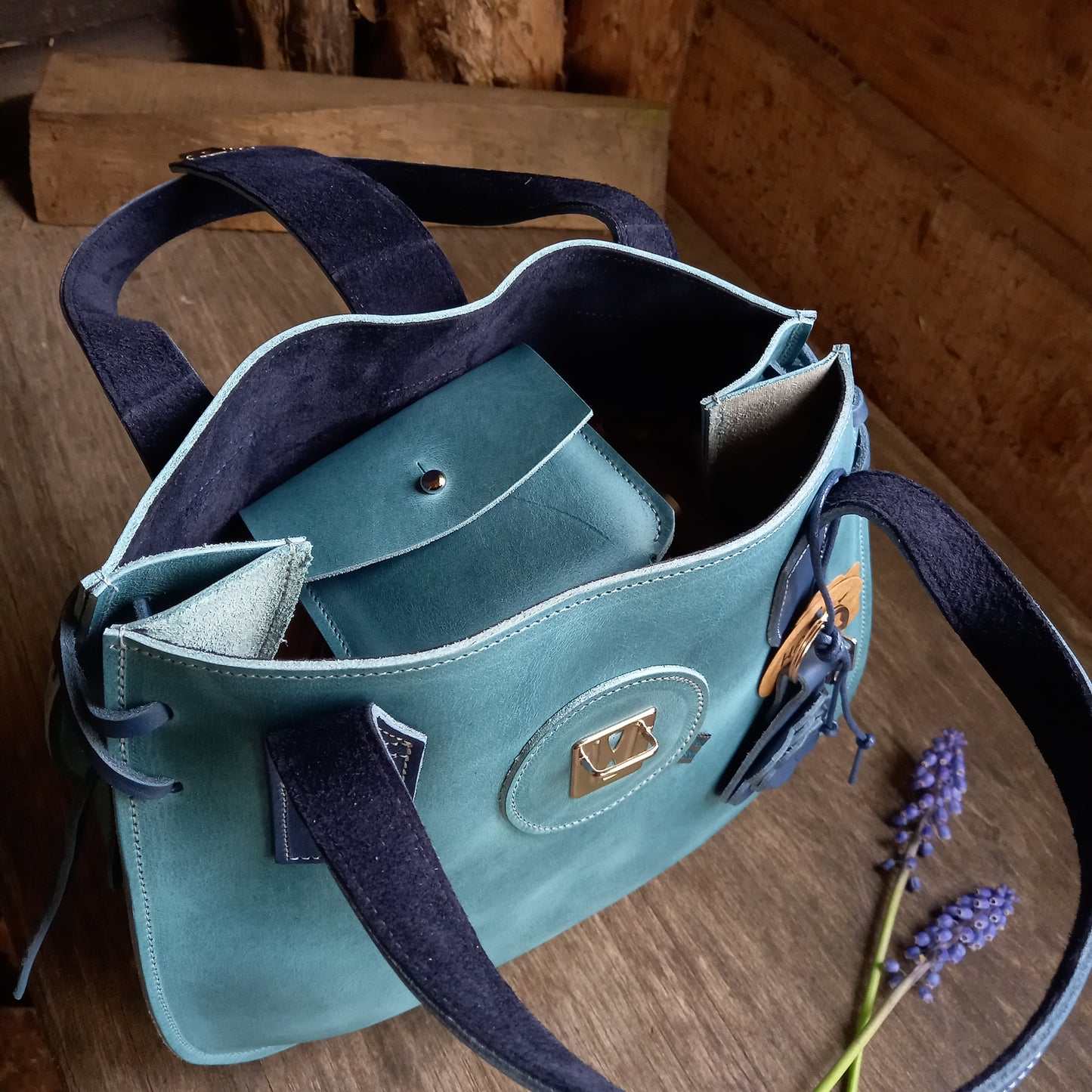 AGATHA Bag. Mermaid / Lapis