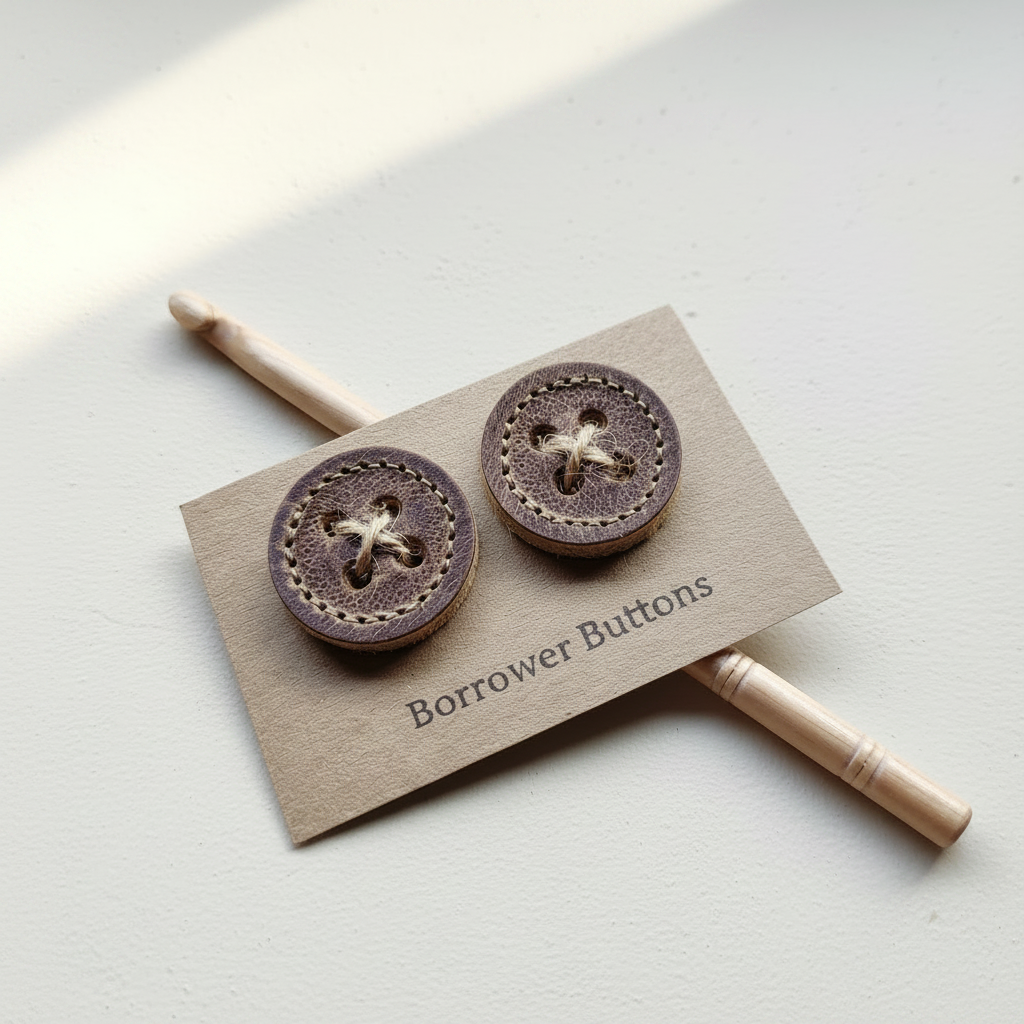 Borrower | Handmade Cottage Buttons