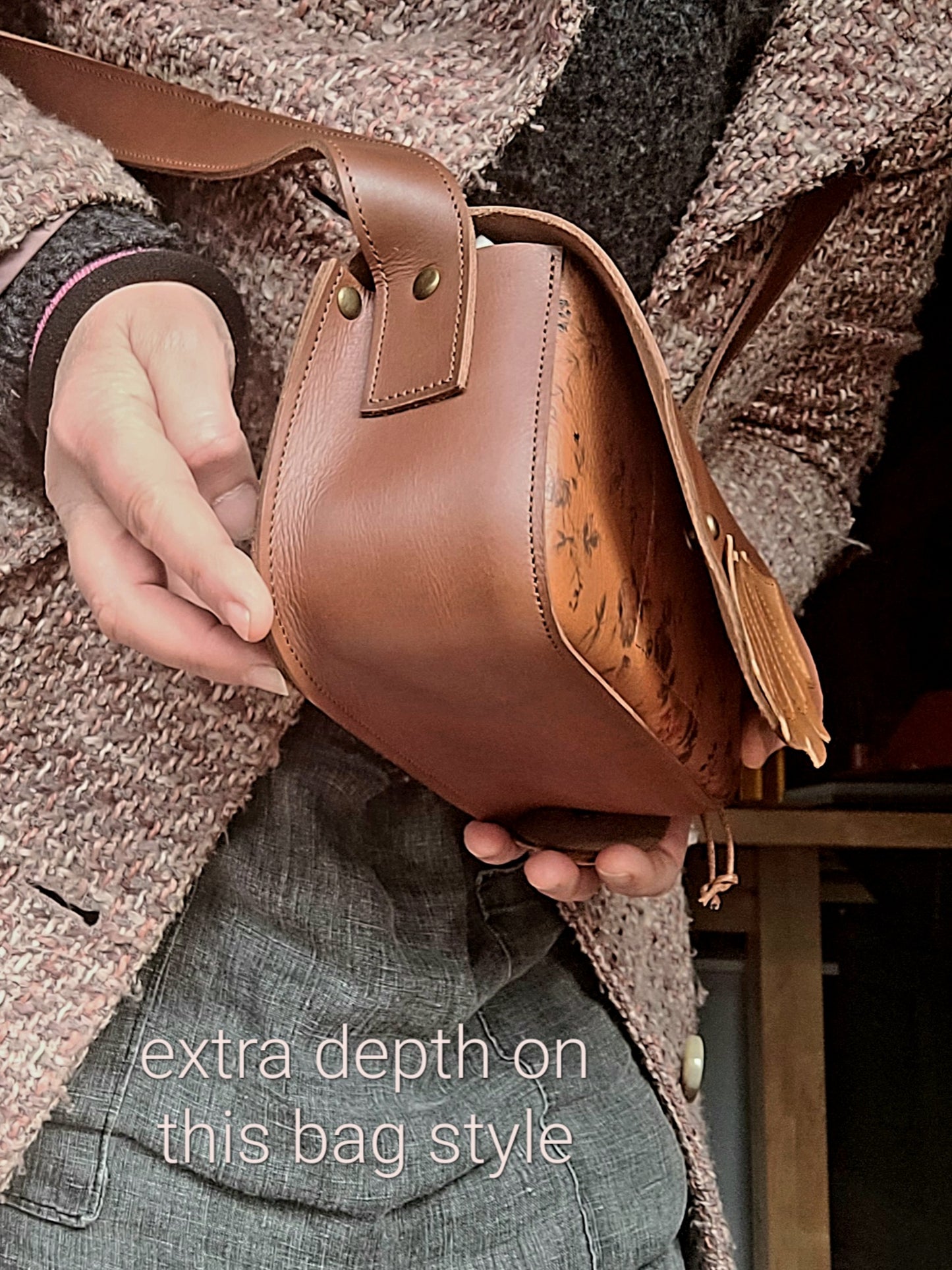 BOBBIN Bag. Gypsy Tan. No.5158/59