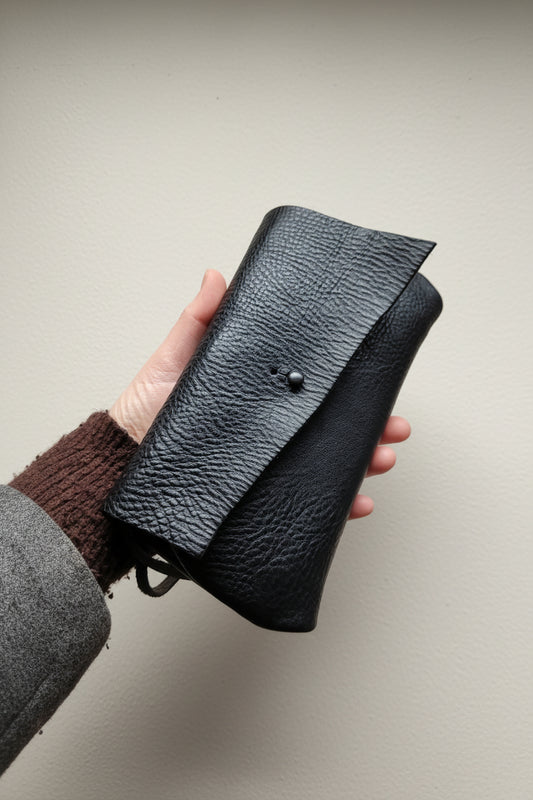 Dimple | Handmade Woodland Clutch