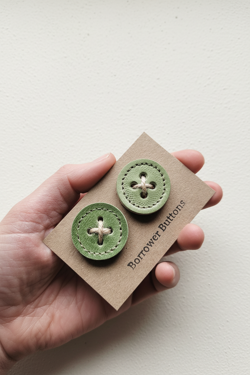 Borrower | Handmade Cottage Buttons