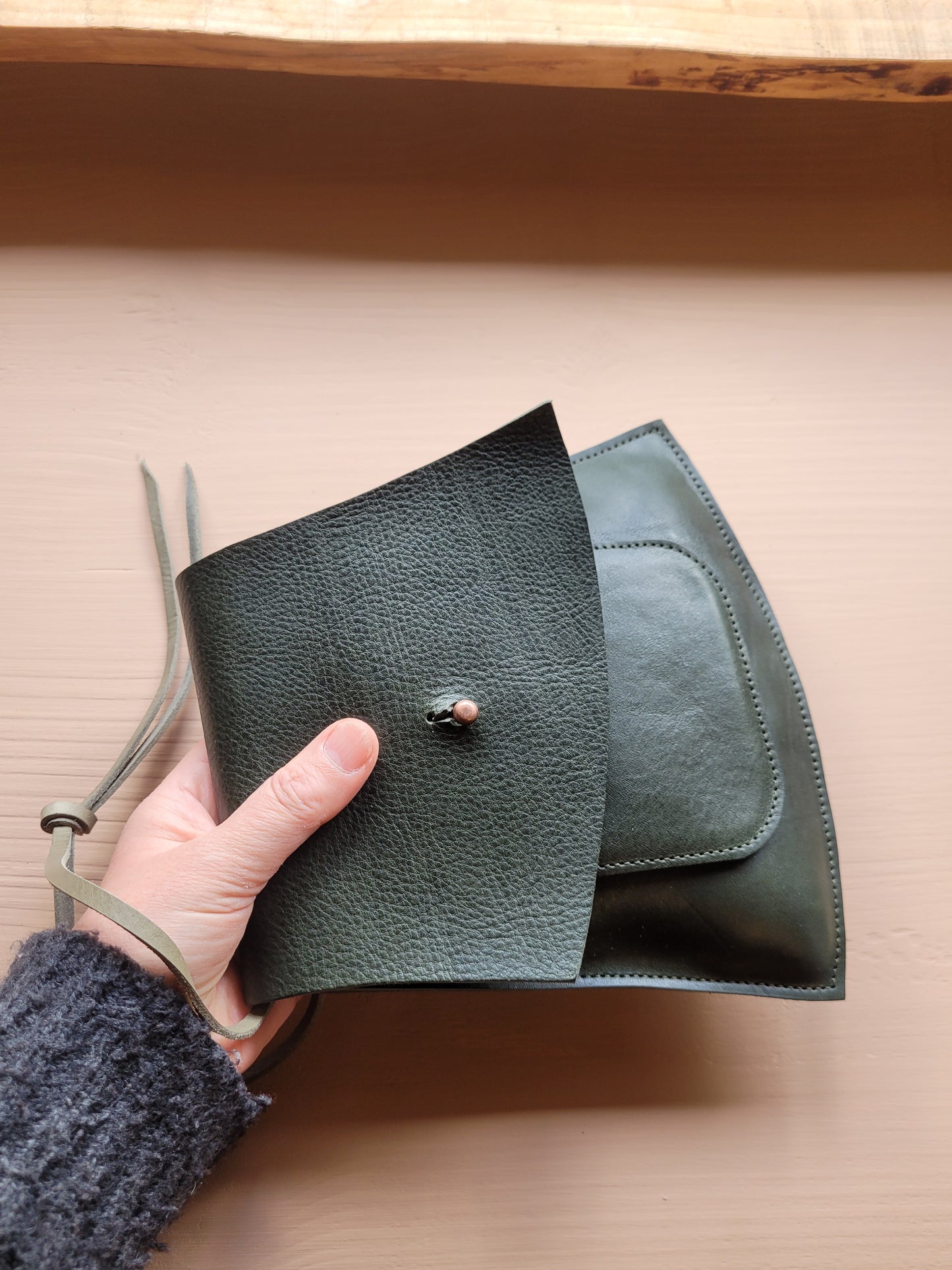 Ysabel | Handmade Woodland Clutch