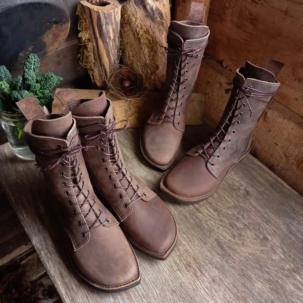 Frond | Handmade Woodland Boots