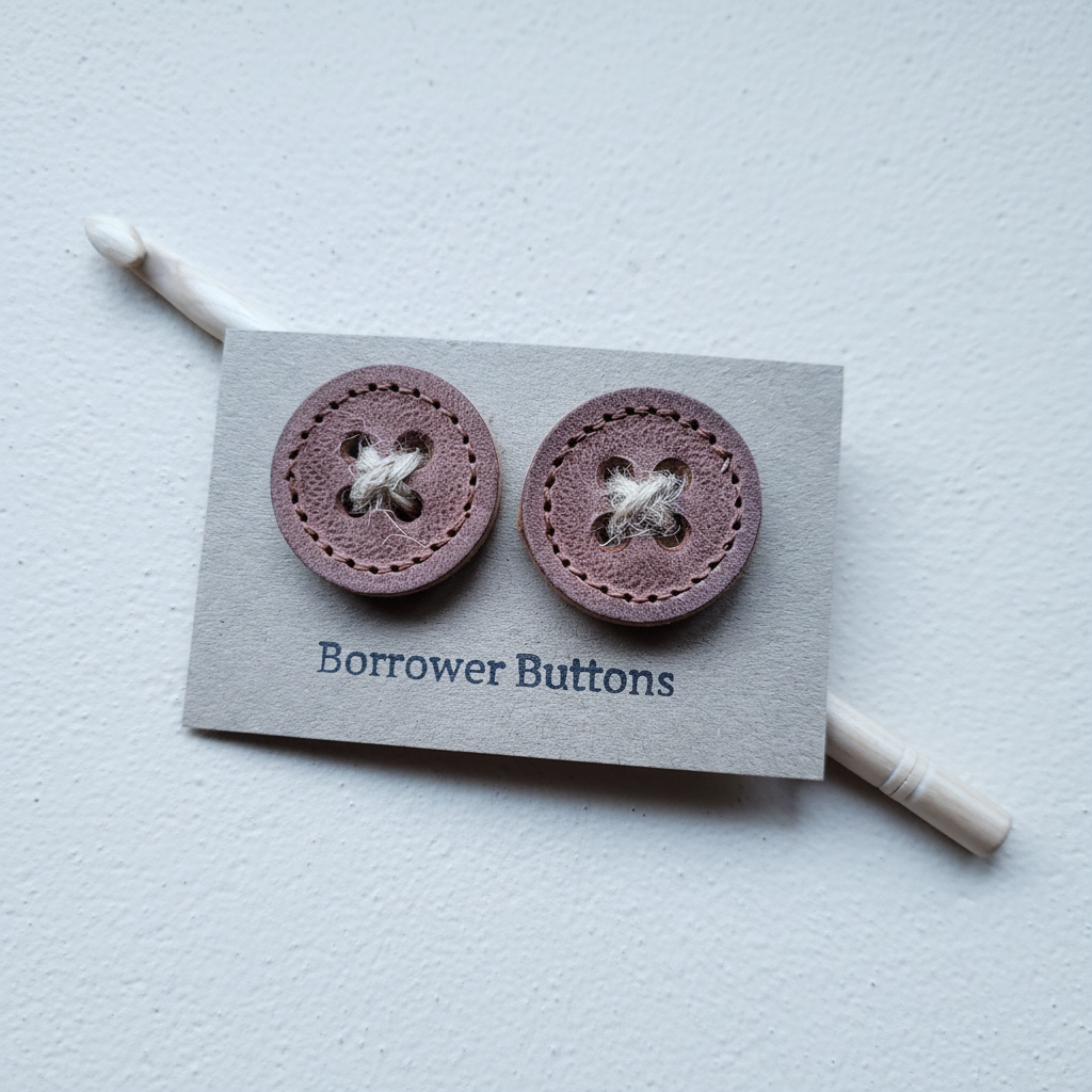 Borrower | Handmade Cottage Buttons