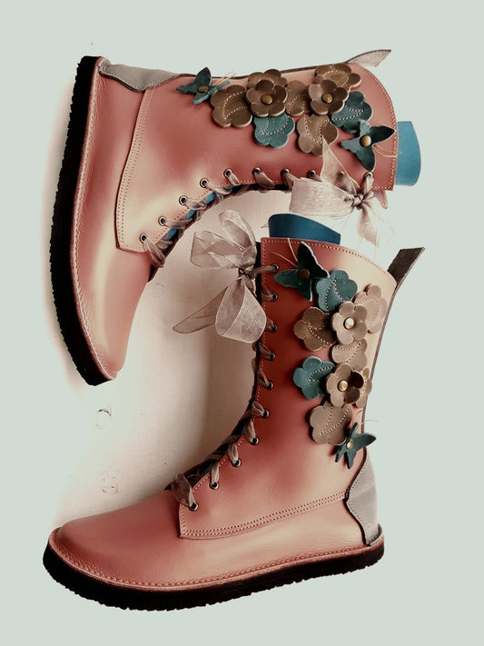 Flutterby | Handmade Woodland Boots
