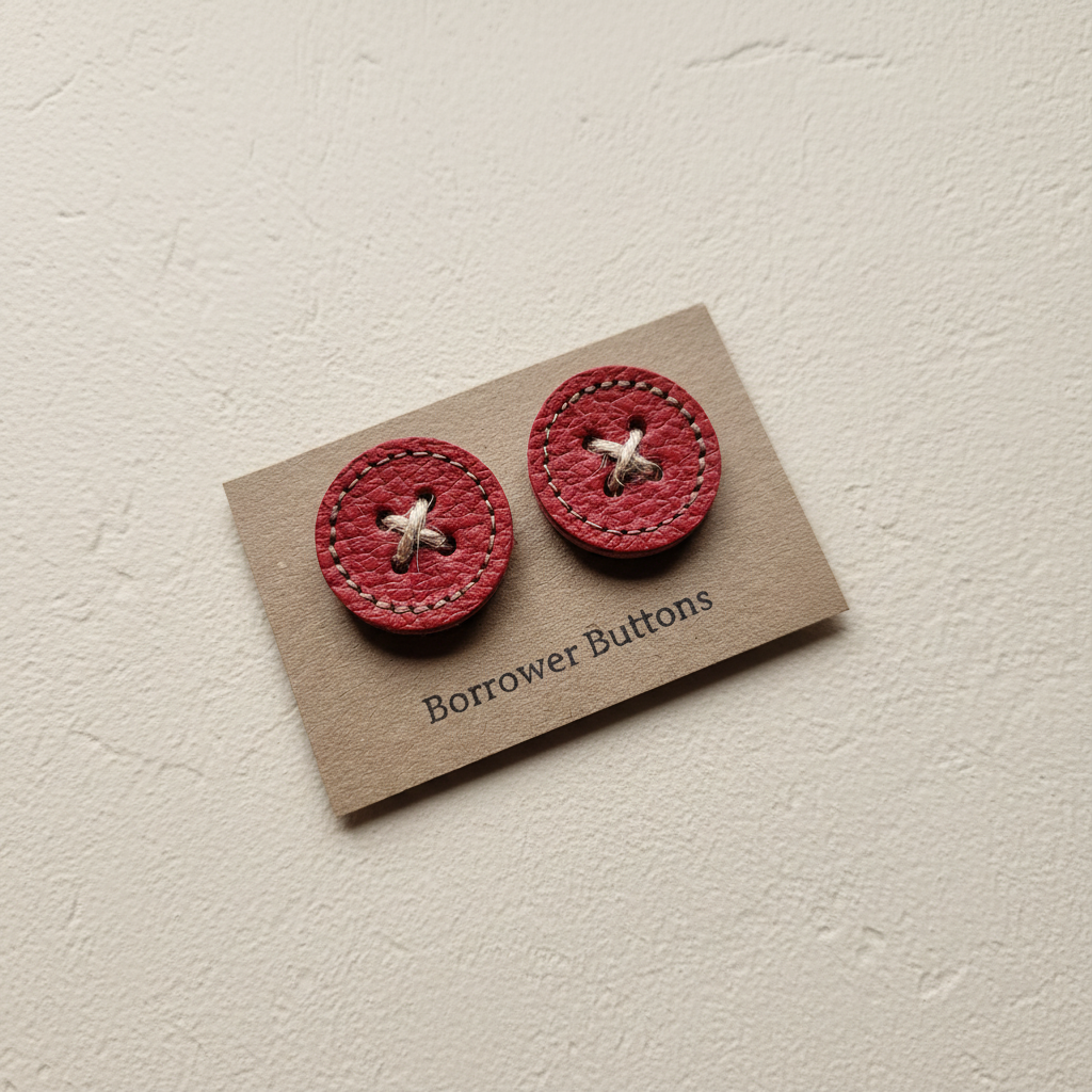 Borrower | Handmade Cottage Buttons