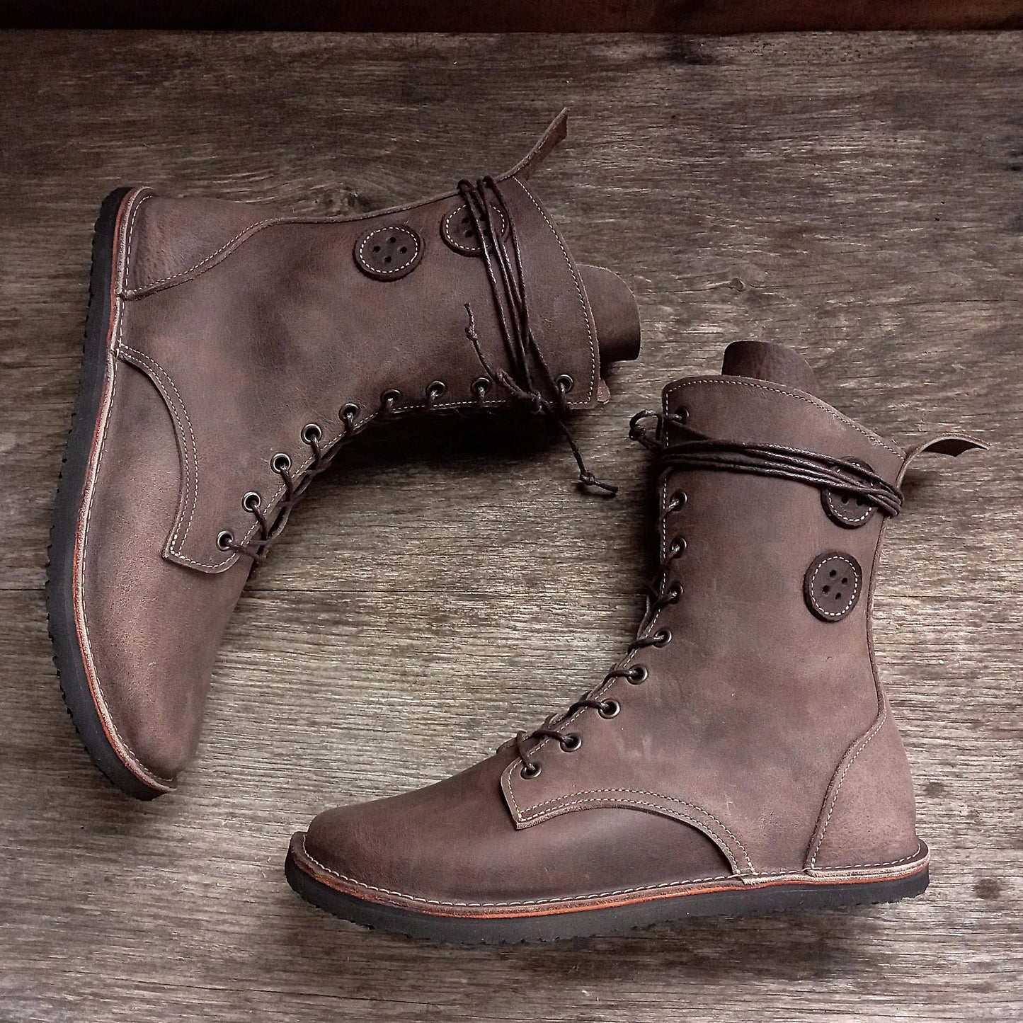 UK 6. Frond Boot. No.4698. Vibram Zero Drop.